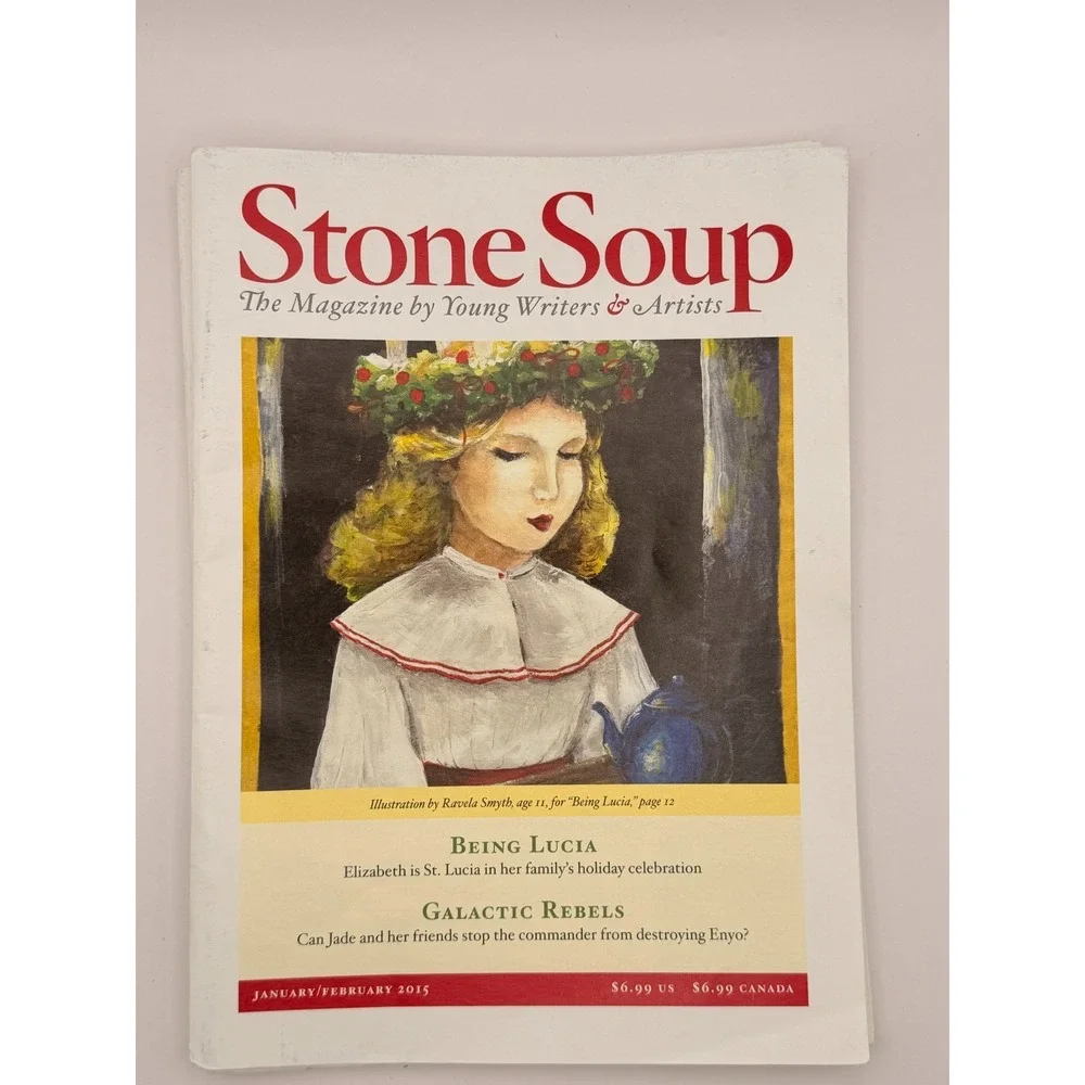 Stone Soup Magazine Lot 2015 2016 2017 Young Writers Artists Children Literary